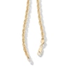 Thumbnail Image 5 of 10K Hollow Gold Rope Chain - 20&quot;