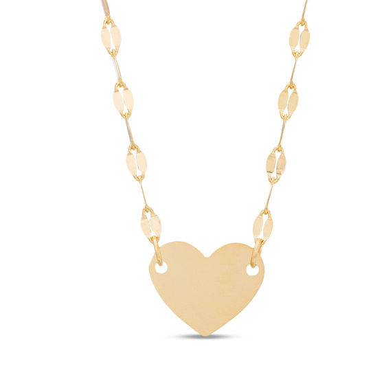 Banter deals 14k Gold Chain and 10k Gold Heart Pendant