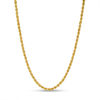 Thumbnail Image 1 of 014 Gauge Rope Chain Necklace in 10K Hollow Gold - 24&quot;