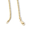 Thumbnail Image 2 of 014 Gauge Rope Chain Necklace in 10K Hollow Gold - 24&quot;