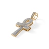 Thumbnail Image 4 of 1/6 CT. T.W. Diamond Ankh Cross Pendant in 10K Gold