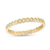 Thumbnail Image 0 of Cubic Zirconia Geometric Stackable Ring in 10K Gold - Size 7