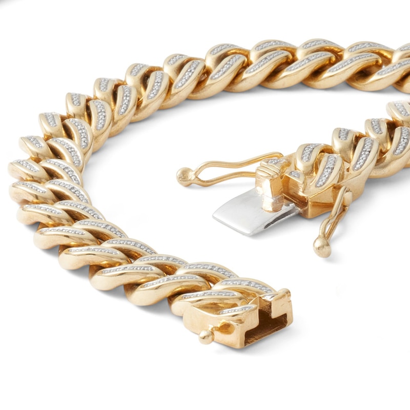 14K Gold Large Open Link Chain Bracelet 14K Rose Gold / 7.5+$80