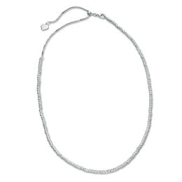 Made in Italy Bead Choker Necklace in Sterling Silver - 16&quot;