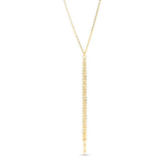 Made in Italy Diamond-Cut Multi-Strand Cable Chain Necklace in 10K Gold ...