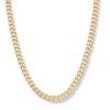 Thumbnail Image 1 of 10K Semi-Solid Gold Cuban Curb Chain Made in Italy - 22&quot;