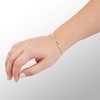 Thumbnail Image 4 of Made in Italy 200 Gauge Cuban Curb Chain Bracelet in 10K Semi-Solid Gold - 8.5&quot;