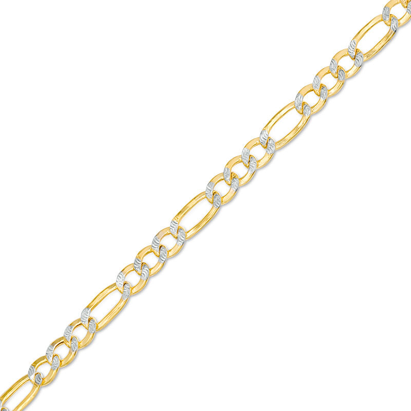 diamond cut gold anklet