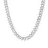 Thumbnail Image 0 of Made in Italy 140 Gauge Curb Chain Necklace in Solid Sterling Silver - 22"
