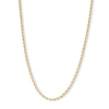 Thumbnail Image 1 of 14K Hollow Gold Rope Chain - 20&quot;