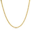 Thumbnail Image 1 of 14K Hollow Gold Rope Chain - 18&quot;