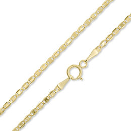 14K Hollow Gold Valentino Chain - 18&quot;