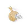 Thumbnail Image 3 of Child's Football and Helmet Necklace Charm in 10K Two-Tone Gold