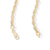 Thumbnail Image 5 of 10K Hollow Gold Rope Chain - 24&quot;