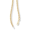 Thumbnail Image 5 of 10K Hollow Gold Rope Chain - 26&quot;