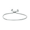 Thumbnail Image 1 of Diamond-Cut Bar Bolo Bracelet in Sterling Silver - 9&quot;