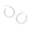 Thumbnail Image 2 of 20mm Tube Hoop Earrings in Hollow Sterling Silver