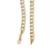 Thumbnail Image 4 of 10K Hollow Gold Curb Chain - 24&quot;