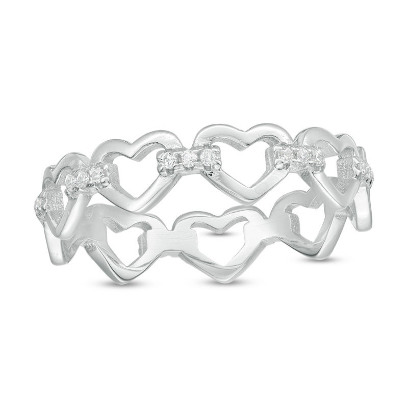 Heart deals link ring