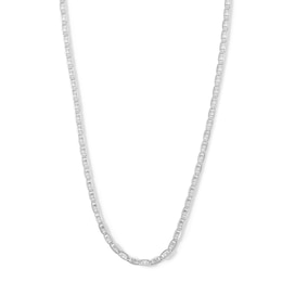 Made in Italy 080 Gauge Valentino Necklace in Solid Sterling Silver - 20&quot;