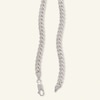 Thumbnail Image 2 of Made in Italy 150 Gauge Cuban Curb Chain Necklace in Sterling Silver - 20&quot;