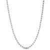 Thumbnail Image 0 of Cubic Zirconia Chain Necklace in Sterling Silver