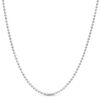 Thumbnail Image 0 of 200 Gauge 2mm Diamond-Cut Bead Chain Necklace in Sterling Silver - 18"