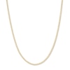 Thumbnail Image 1 of 10K Hollow Gold Beveled Curb Chain - 24&quot;