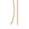 Thumbnail Image 2 of 10K Hollow Gold Mariner Chain Made in Italy - 24&quot;