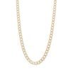 Thumbnail Image 1 of 10K Hollow Gold Curb Chain - 26&quot;