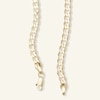 Thumbnail Image 1 of 100 Gauge Diamond-Cut Curb Chain Necklace in 14K Solid Gold - 22"