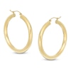 Thumbnail Image 0 of 40mm Tube Hoop Earrings in 10K Gold