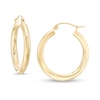 Thumbnail Image 0 of 25mm Hoop Earrings in 14K Tube Hollow Gold