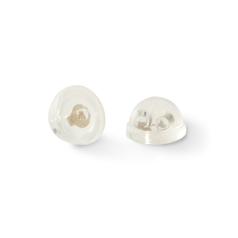 Main Image 4 of 14K Solid Gold CZ Solitaire Studs