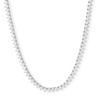 Thumbnail Image 0 of Cubic Zirconia Tennis Necklace in Sterling Silver - 20"
