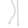 Thumbnail Image 1 of Cubic Zirconia Tennis Necklace in Sterling Silver - 20"