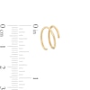 Thumbnail Image 1 of Single Coil Threader Earring in 10K Gold