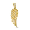 Thumbnail Image 0 of Cubic Zirconia Angel Wing Necklace Charm in 10K Gold