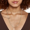Thumbnail Image 2 of Made in Italy 070 Gauge Loose Rope Chain Necklace in 10K Hollow Gold - 24"