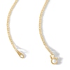 Thumbnail Image 3 of 10K Hollow Gold Diamond-Cut Valentino Chain - 22&quot;