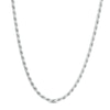 Thumbnail Image 1 of Made in Italy 060 Gauge Rope Chain Necklace in Solid Sterling Silver - 18&quot;