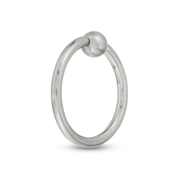 016 Gauge Captive Bead Ring Hoop in Titanium - 3/8&quot;