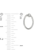 Thumbnail Image 2 of 016 Gauge Captive Bead Ring Hoop in Titanium - 3/8&quot;