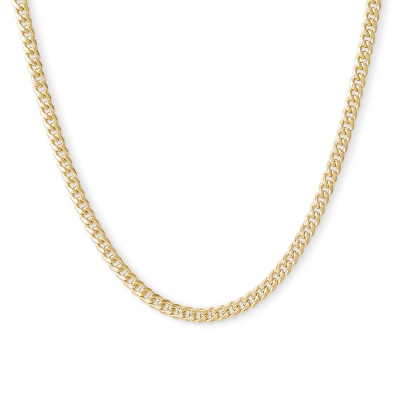 Men's Made in Italy 4.6mm Cuban Curb Chain Necklace in 14K Gold - 22