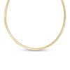 Thumbnail Image 0 of Solid Mesh Chain Necklace in 10K Gold - 18"