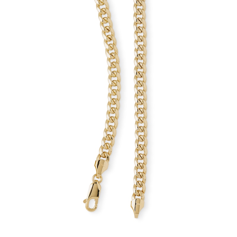 Men's Made in Italy 4.6mm Cuban Curb Chain Necklace in 14K Gold - 22
