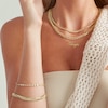 Thumbnail Image 4 of 10K Semi-Solid Gold Miami Curb Chain Bracelet - 7&quot;