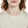 Thumbnail Image 3 of 030 Gauge Fashion Chain Necklace in 10K Hollow Gold - 20&quot;