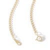 Thumbnail Image 5 of 10K Hollow Gold Tight Curb Chain - 20&quot;