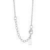 Thumbnail Image 1 of Cubic Zirconia Interlocking Circles Necklace in Sterling Silver